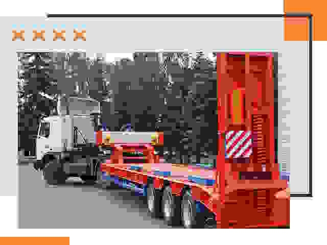 Перевозки на тралах и платформах в Выксе